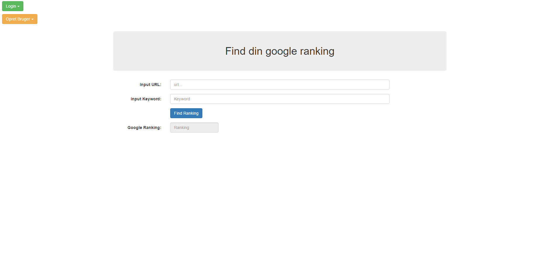 Screenshot fra serp.thirup.com